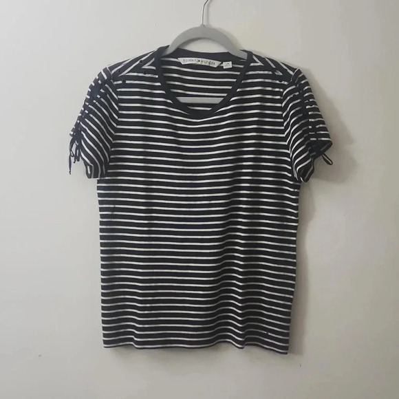 Vintage y2k Tommy Hilfiger stripe tee - Picture 1 of 4